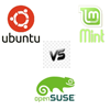 Ubuntu 24.04 vs Mint 22.1 vs openSUSE 15.6 USB Trio Pack
